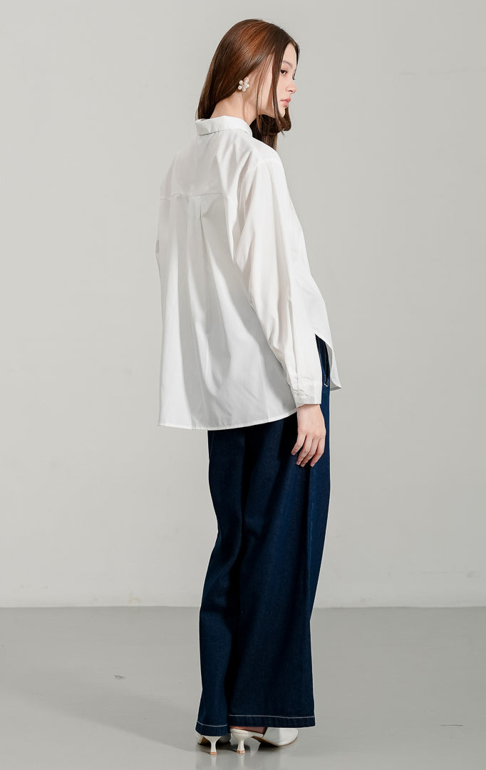 Cecilina Top White