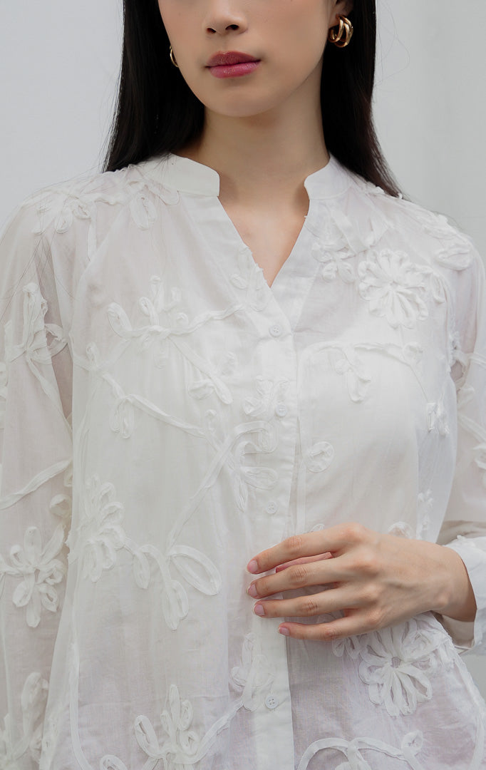 Camilla Top White