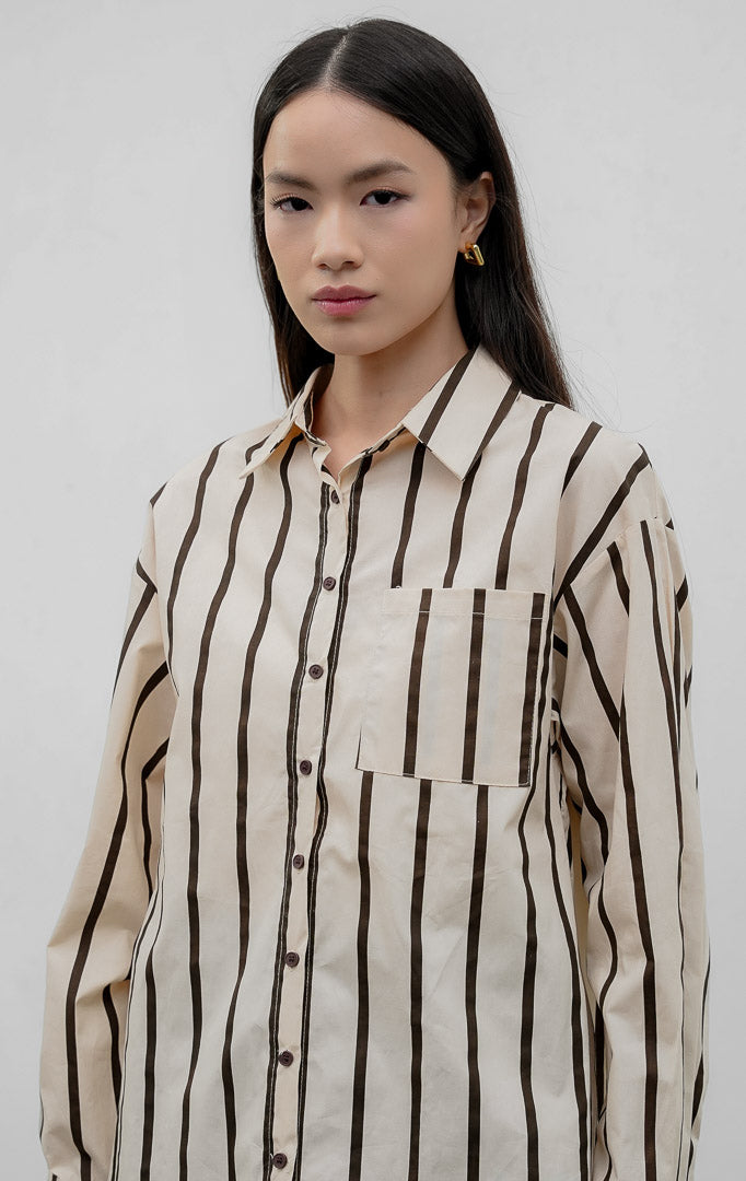 Linette Top Brown
