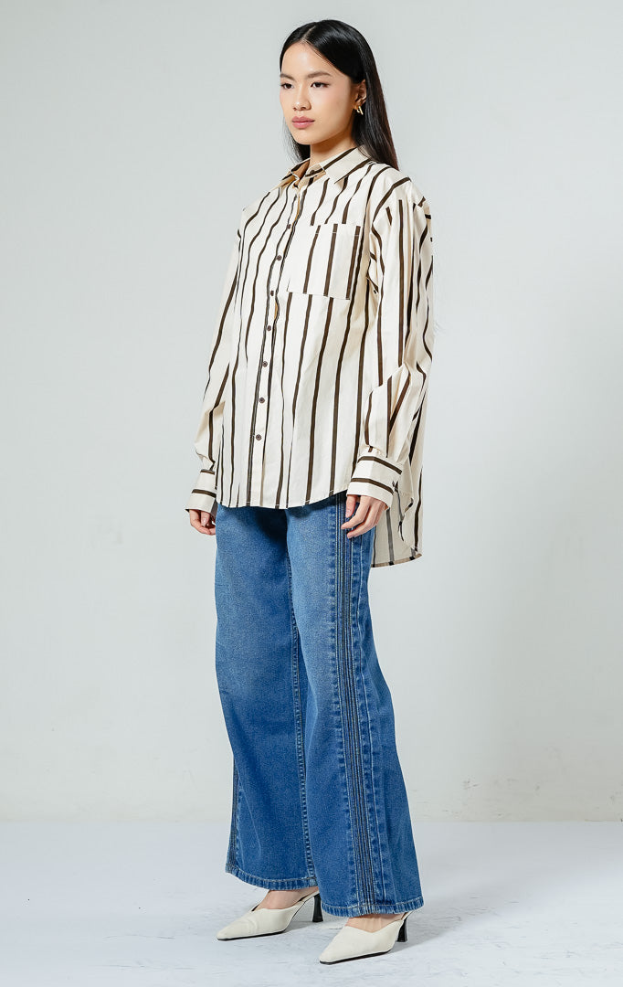 Linette Top Brown