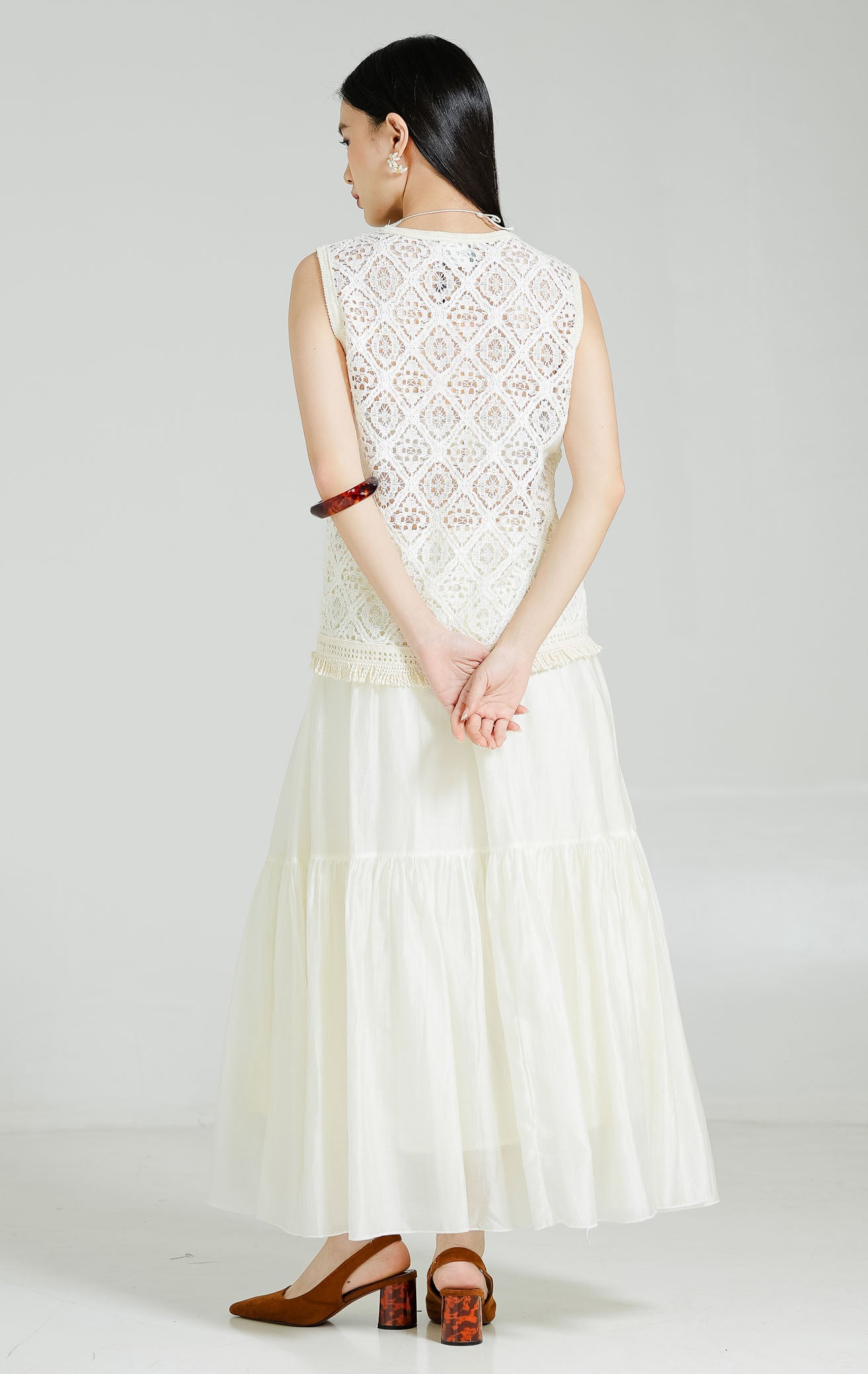 Macbeth Top Ivory