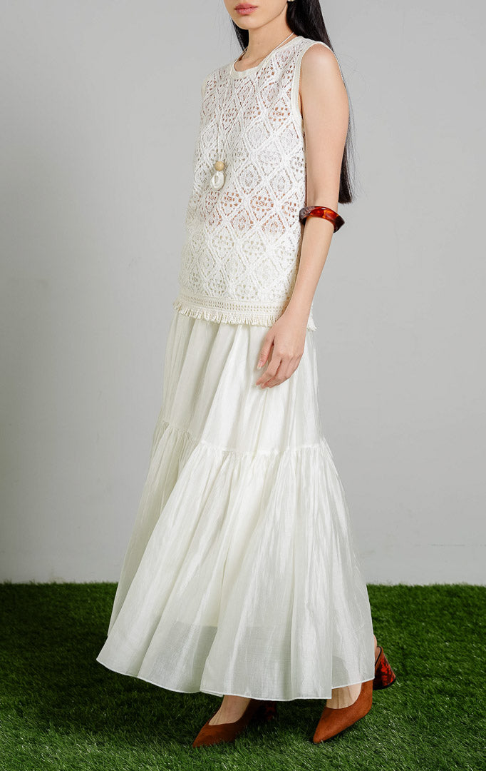 Macbeth Top Ivory