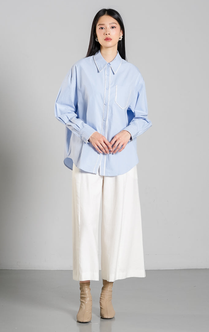 Nydia Top Blue