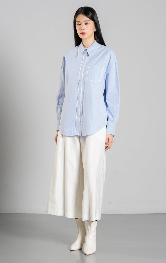 Nydia Top Blue