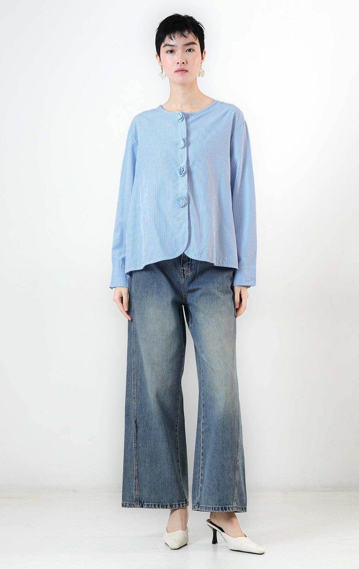 Azzuria Top Blue