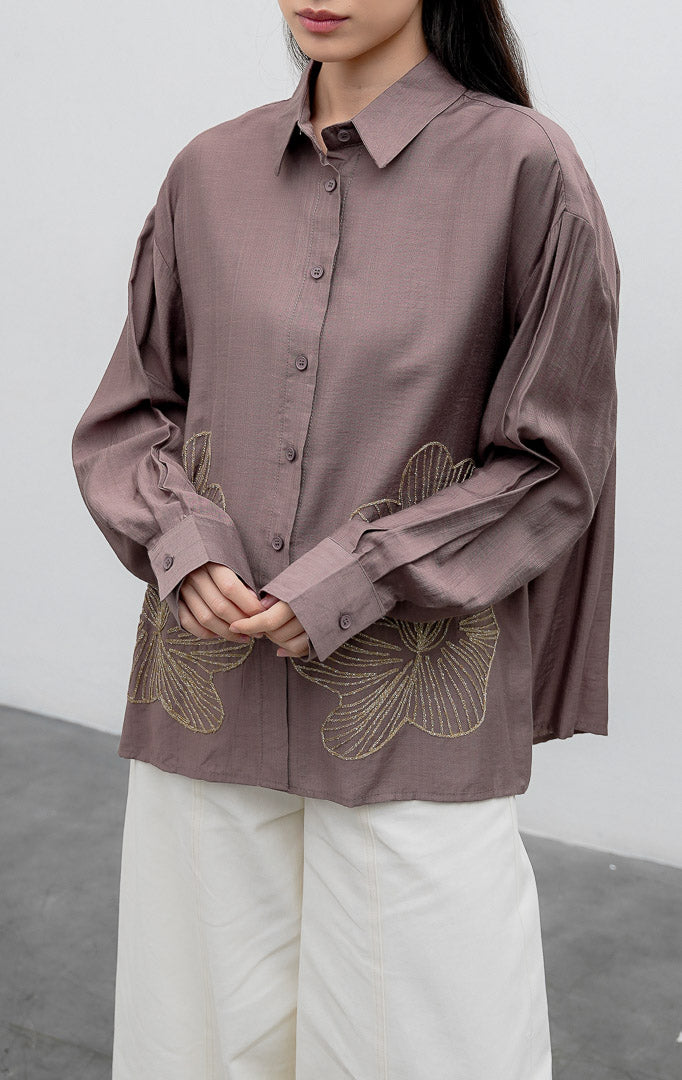 Loletta Top Taupe