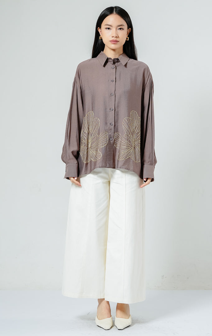 Loletta Top Taupe