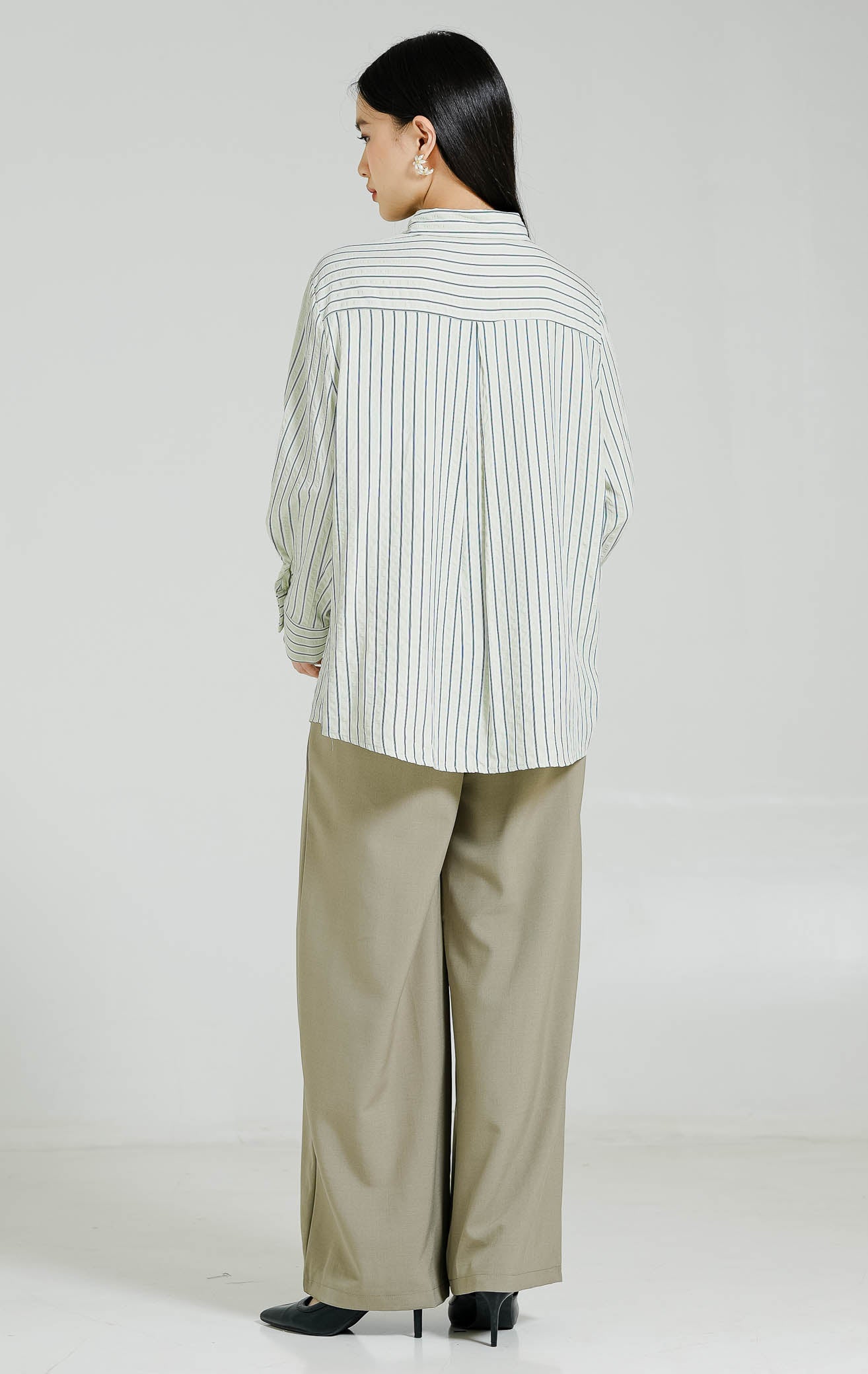 Alexandria Top Light Green