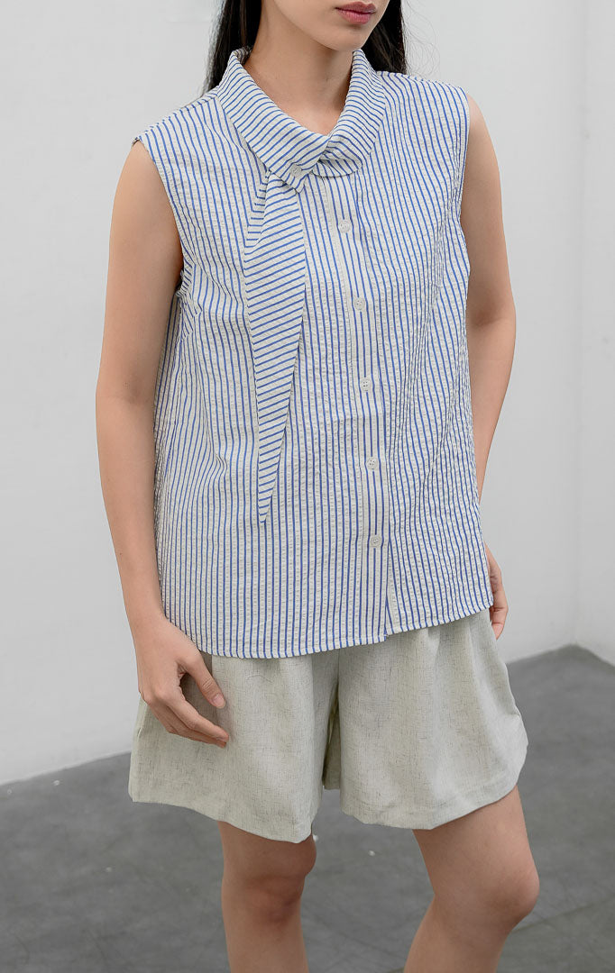 Anestassia Top Blue