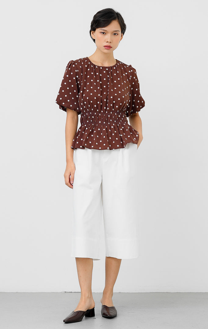 Julietta Top Dark Brown
