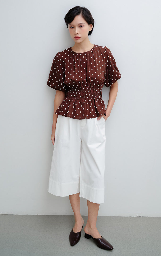 Julietta Top Dark Brown