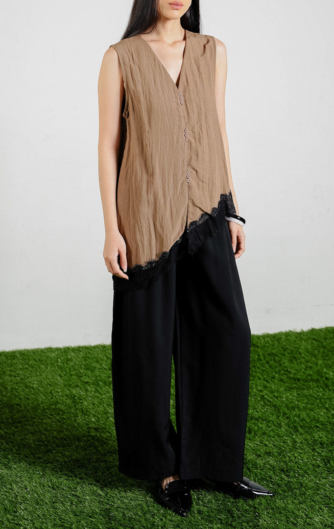 Wynne Top Light Brown