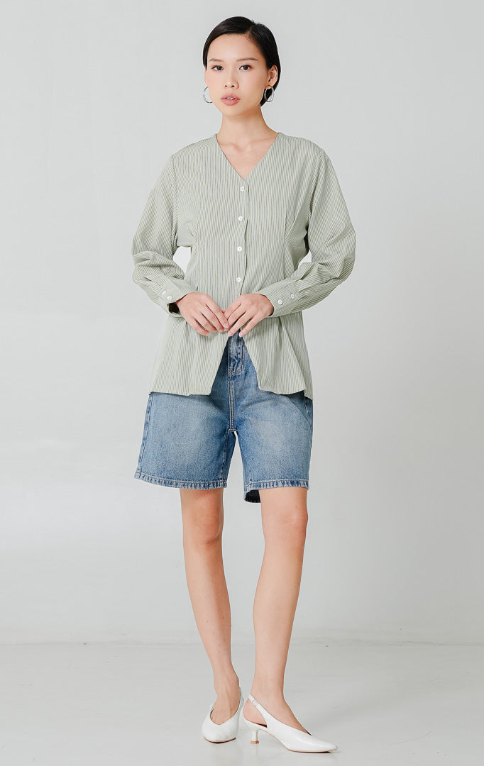 Finnegan Top Light Green
