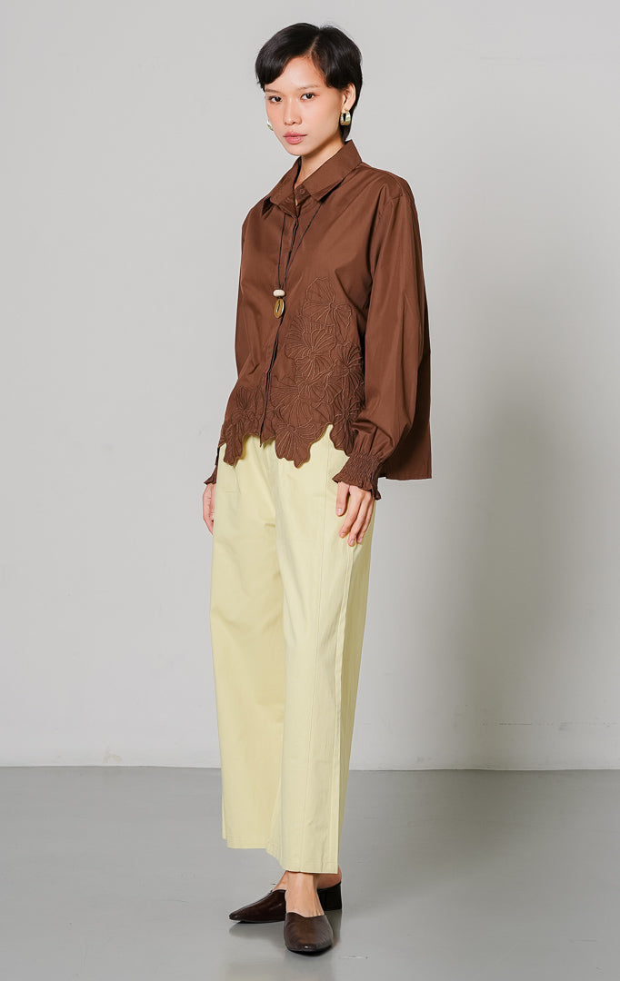 Iridessa Top Dark Brown