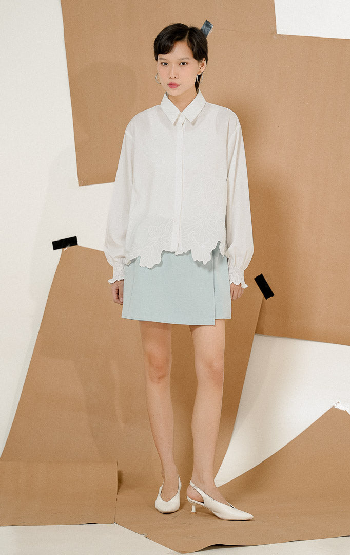 Iridessa Top White
