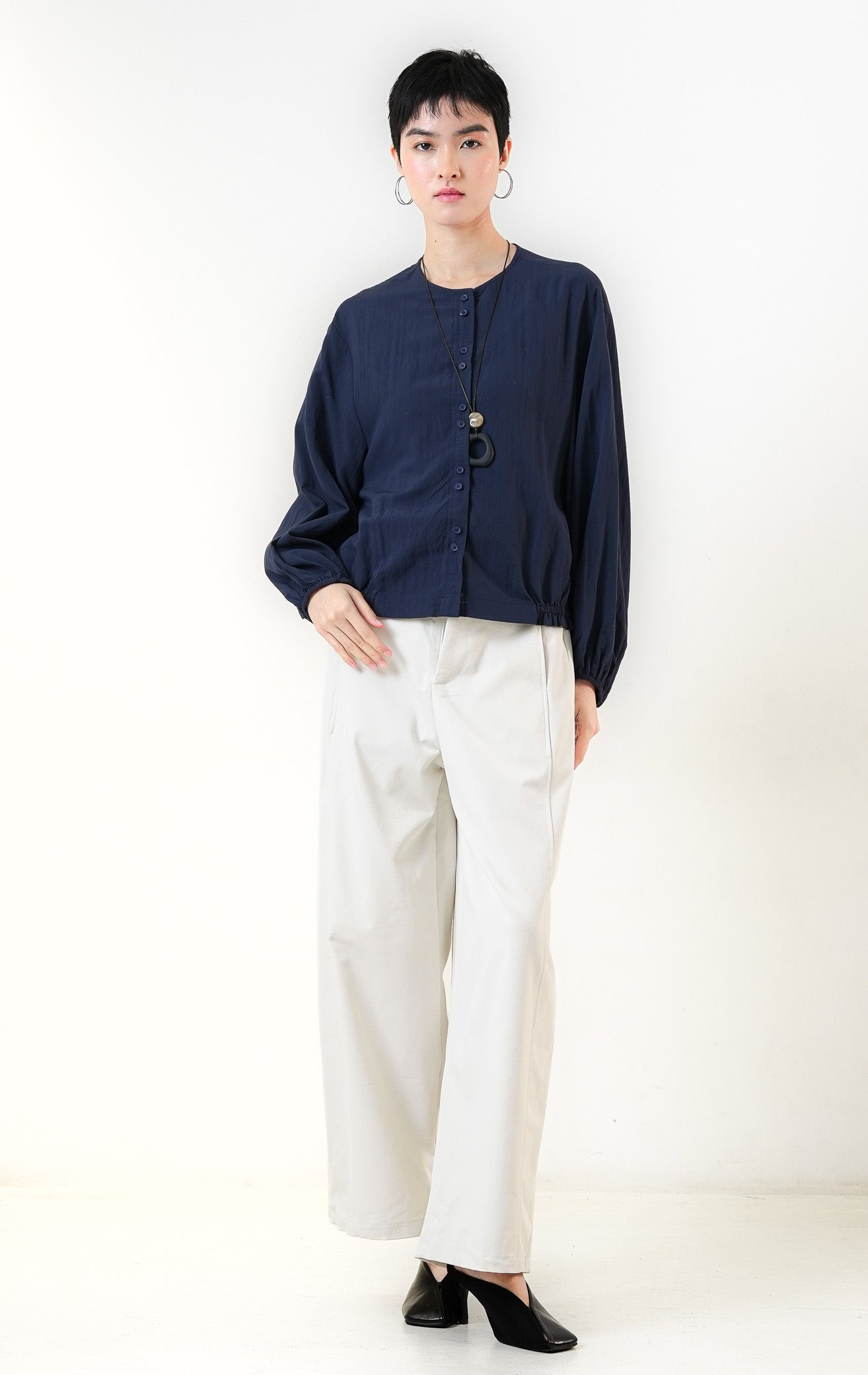 Damian Top Navy