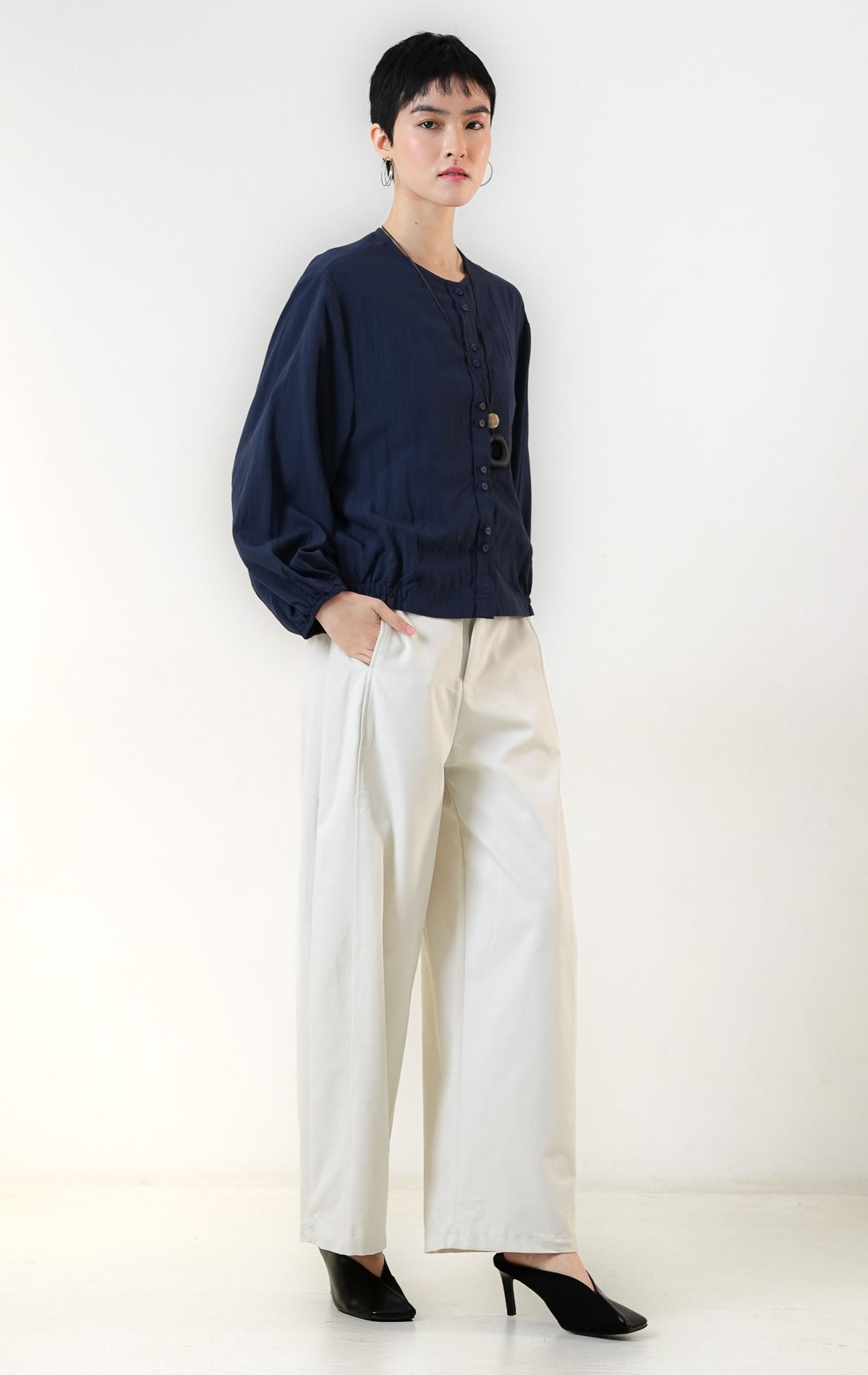 Damian Top Navy