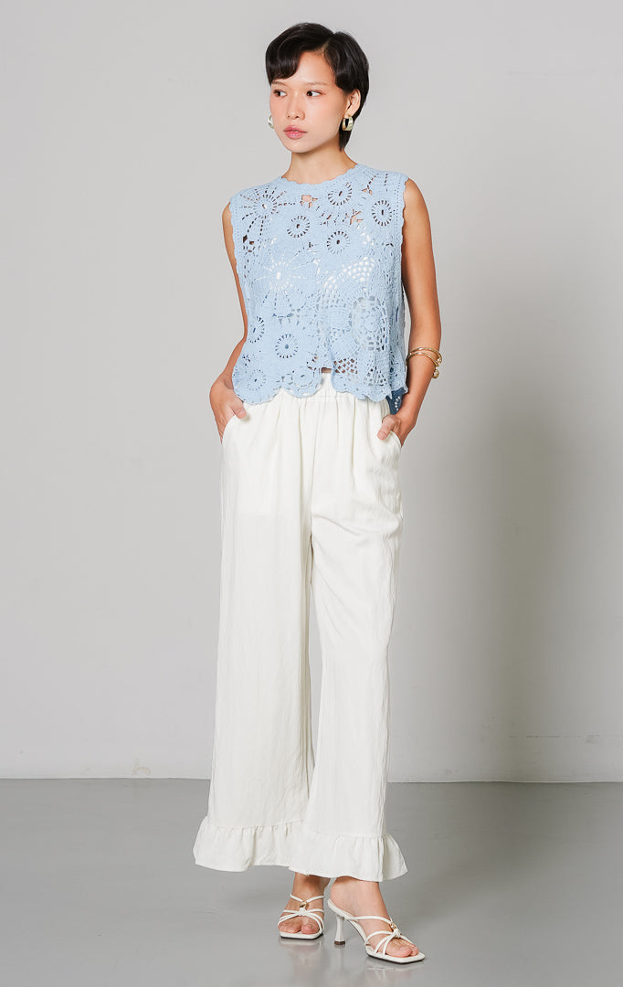 Garvella Top Light Blue