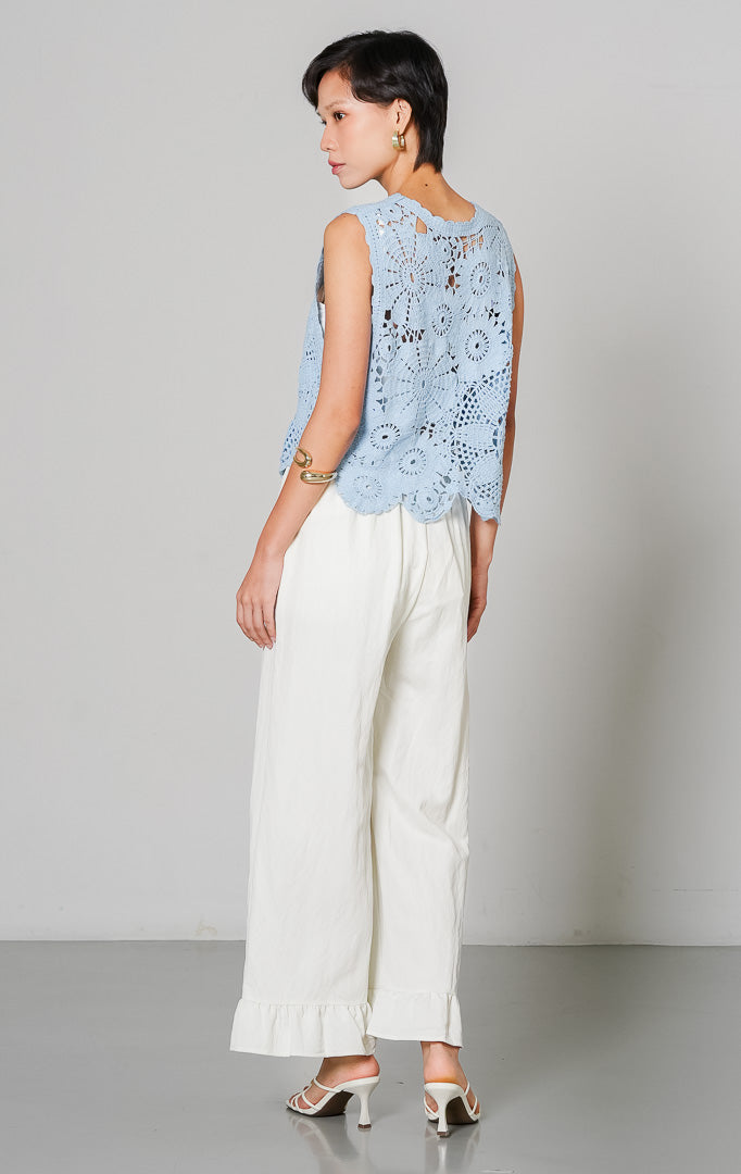 Garvella Top Light Blue
