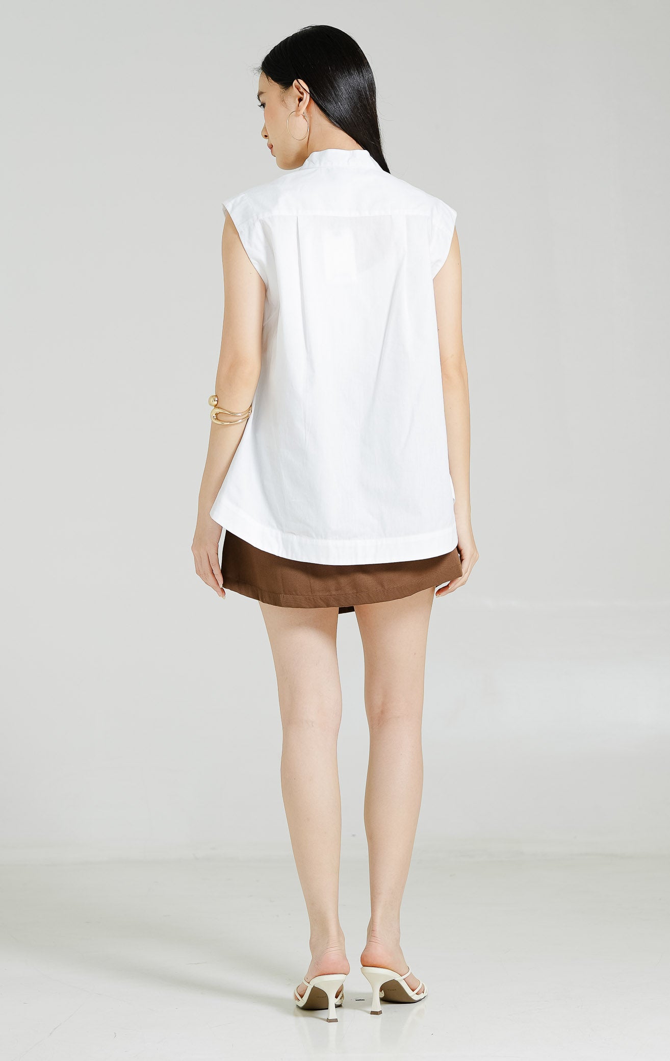 Millie Top White