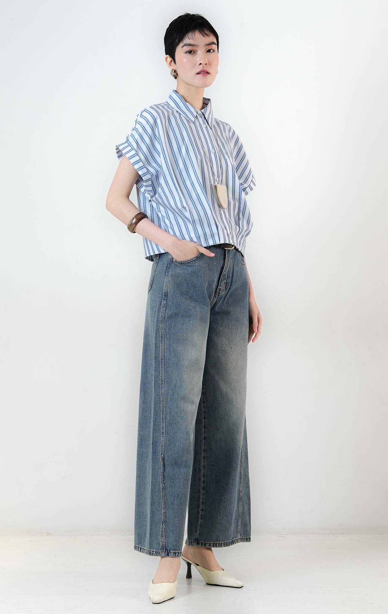 Addie Top Blue