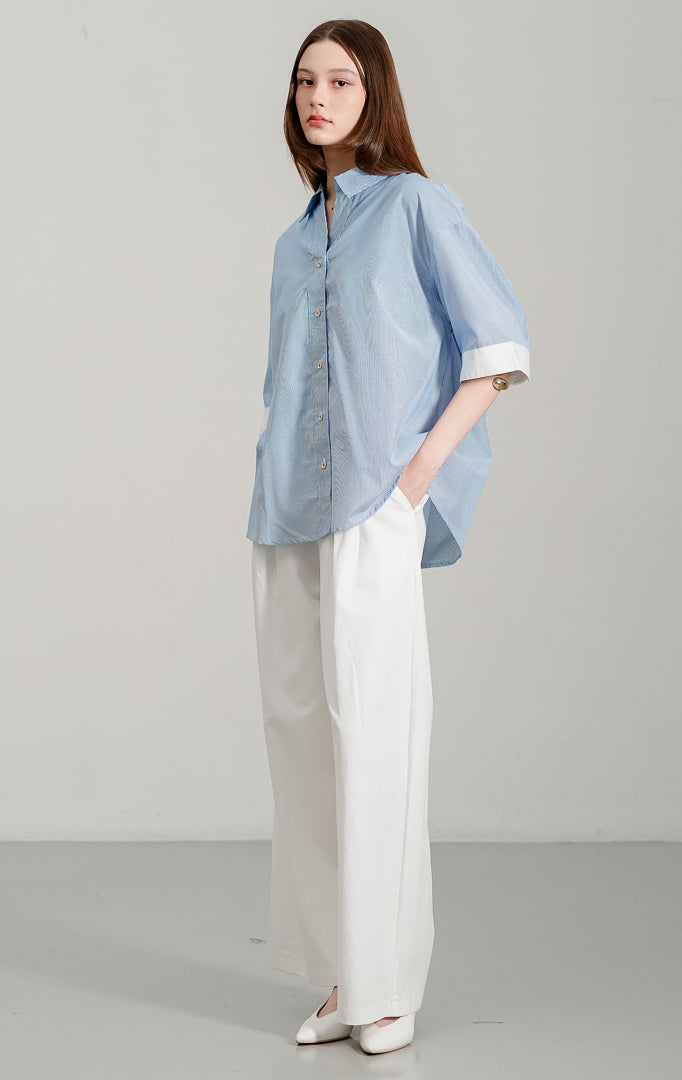 Naudre Top Blue