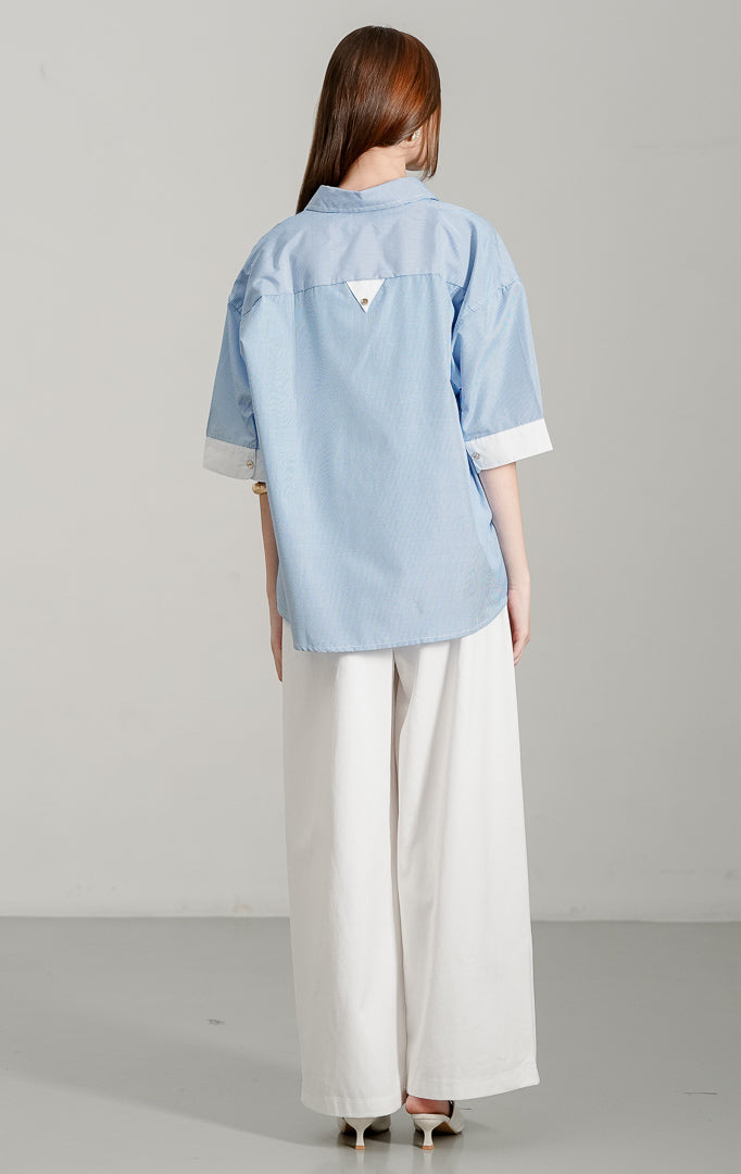 Naudre Top Blue