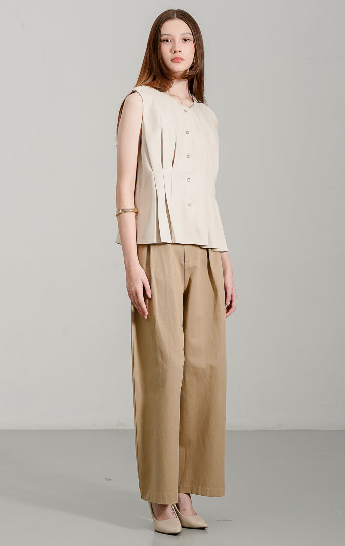 Cornelia Top Khaki