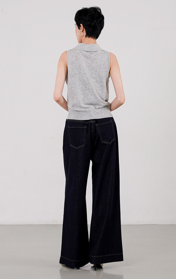 Claude Top Light Grey