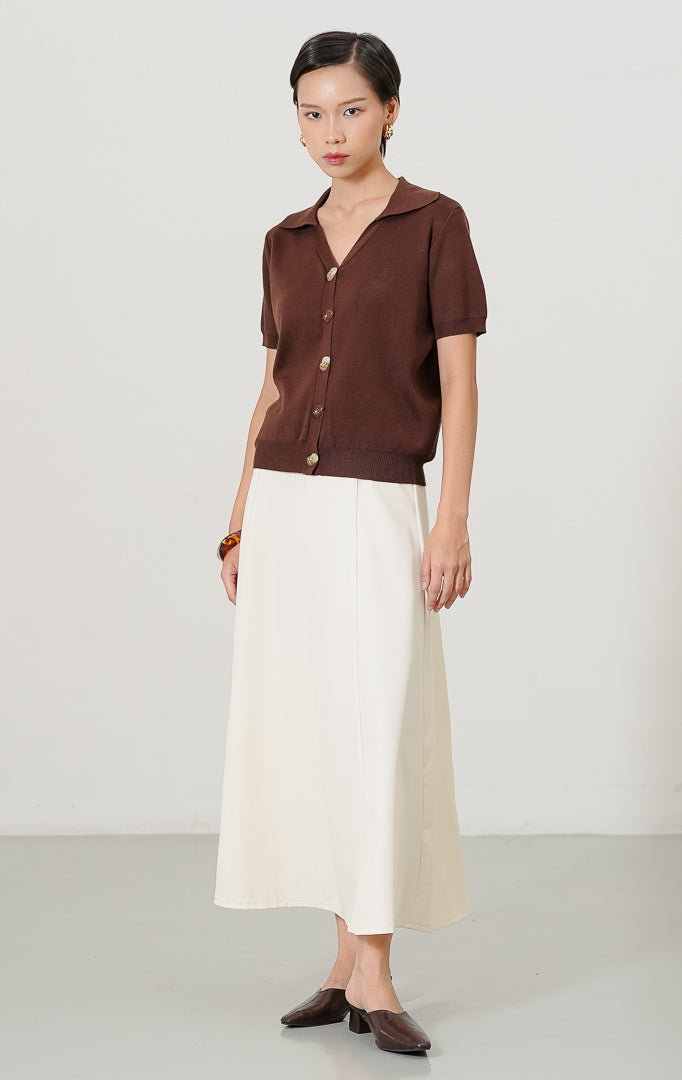 Esra Top Brown