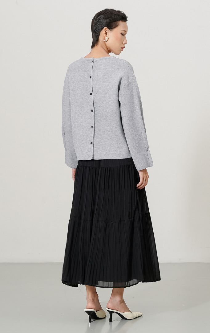 Lorie Cardigan Grey