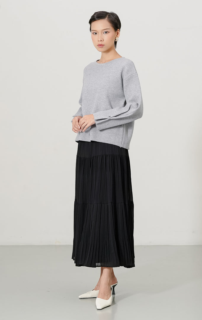 Lorie Cardigan Grey