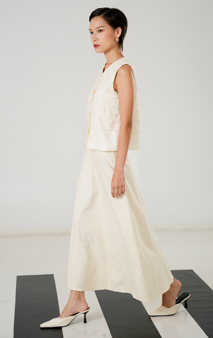 Aster Vest Ivory