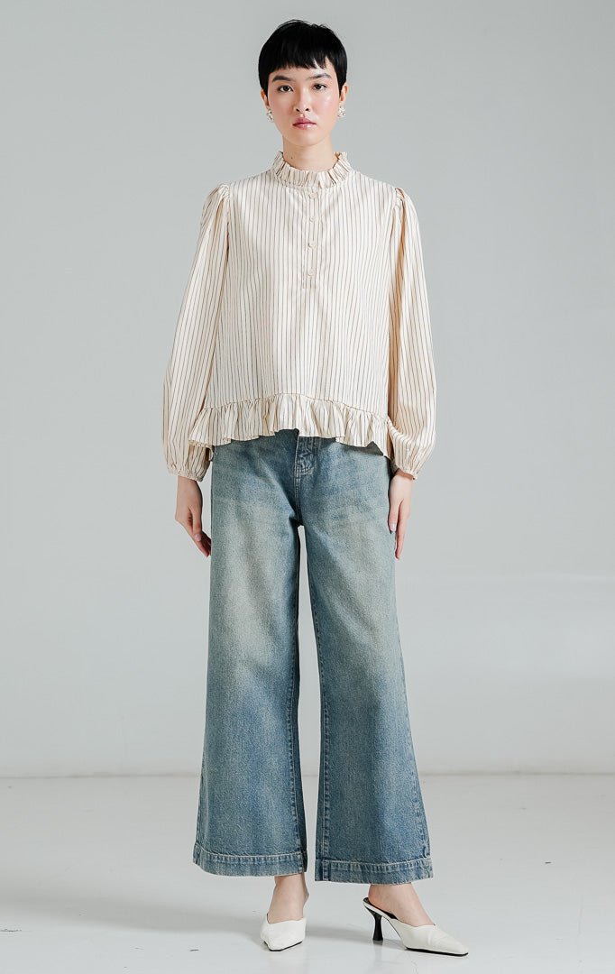 Alessia Top Butter Yellow