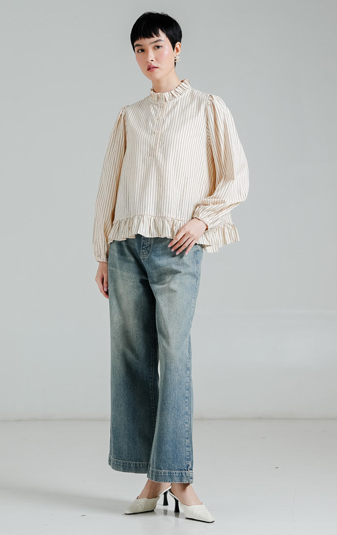 Alessia Top Butter Yellow