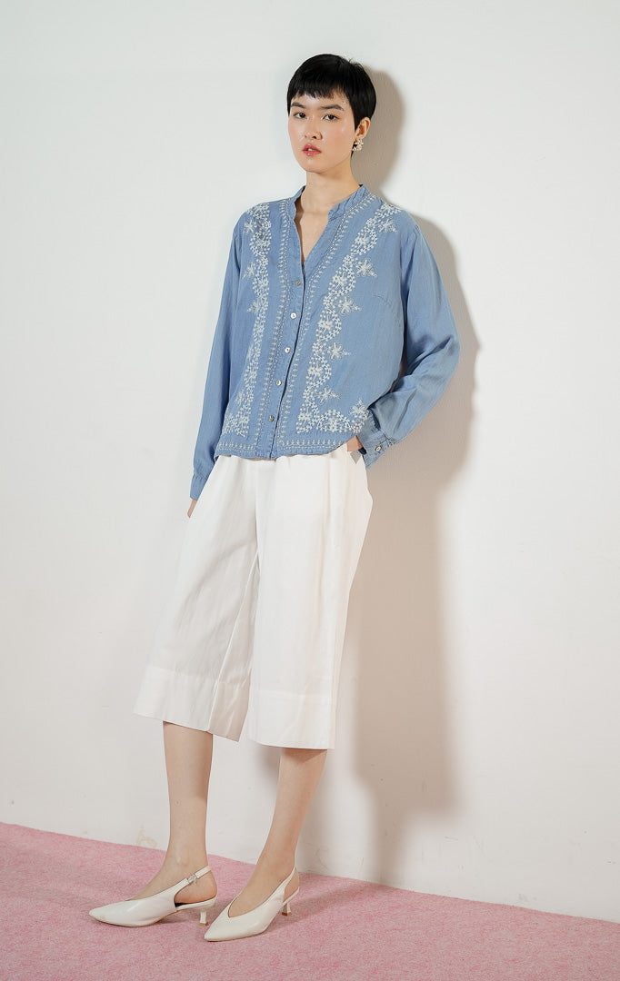 Brella Top Blue Denim