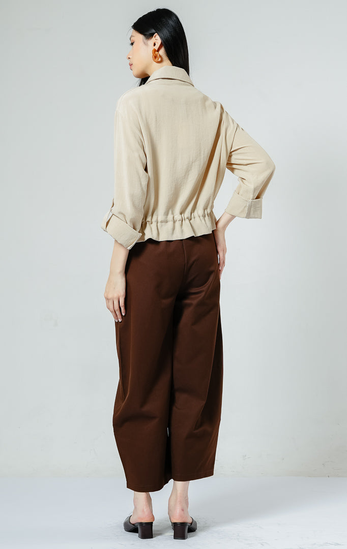 Piyora Top Khaki