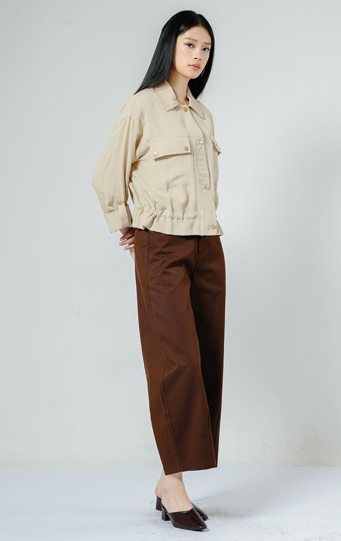 Piyora Top Khaki