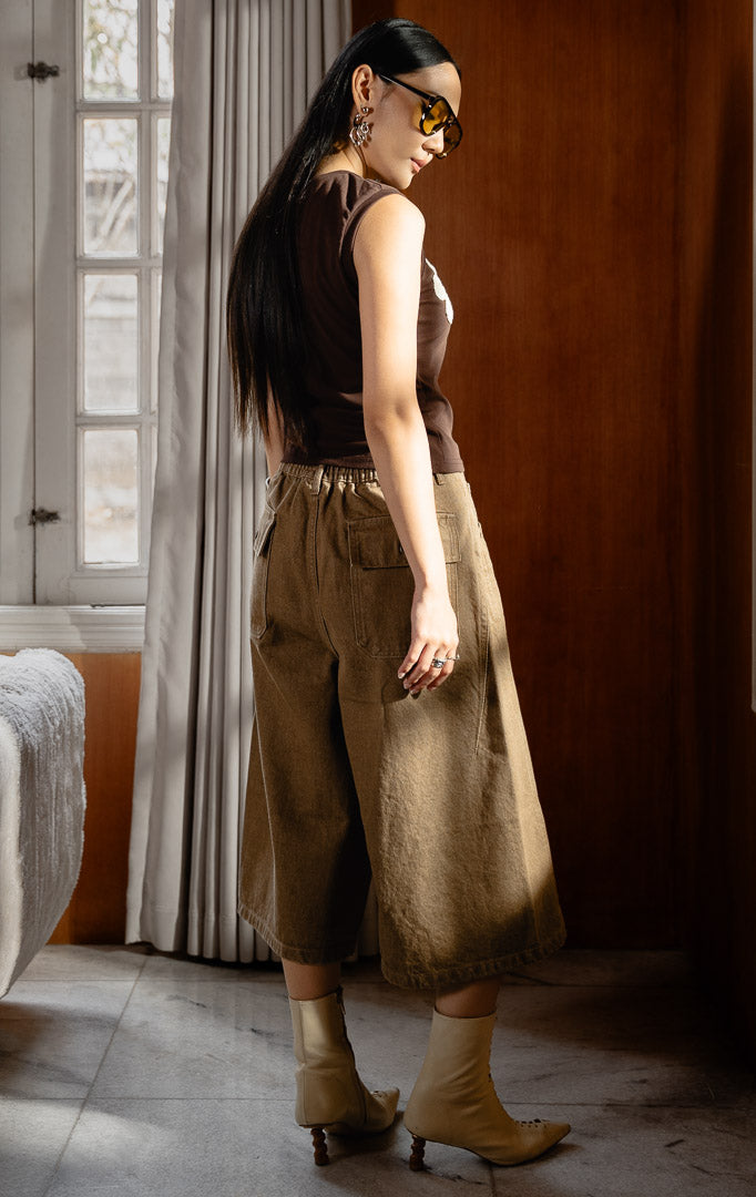 BL Viresia Top Dark Brown