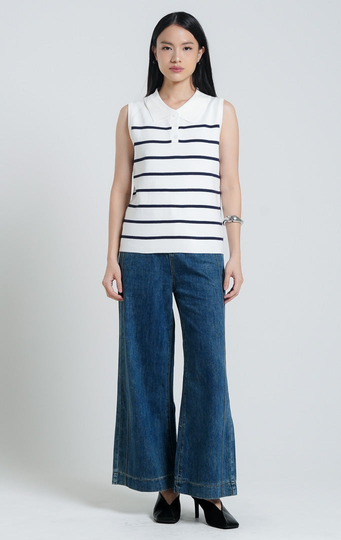 Saira Top White