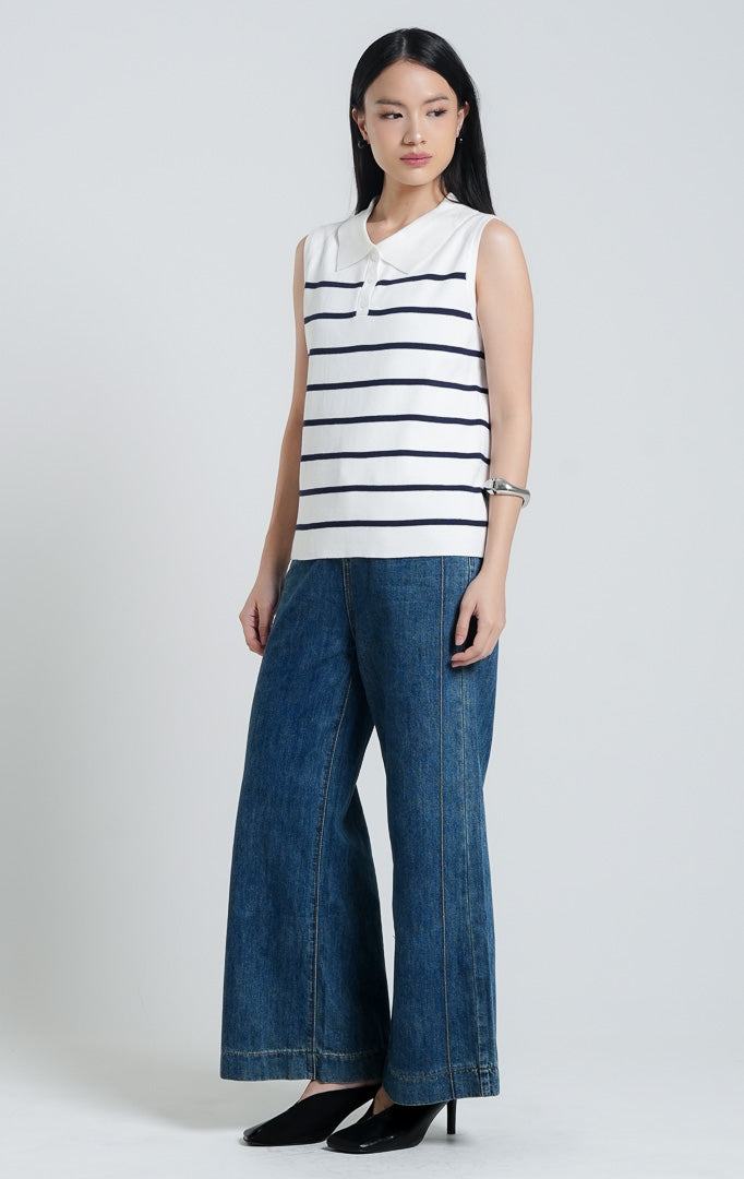 Saira Top White