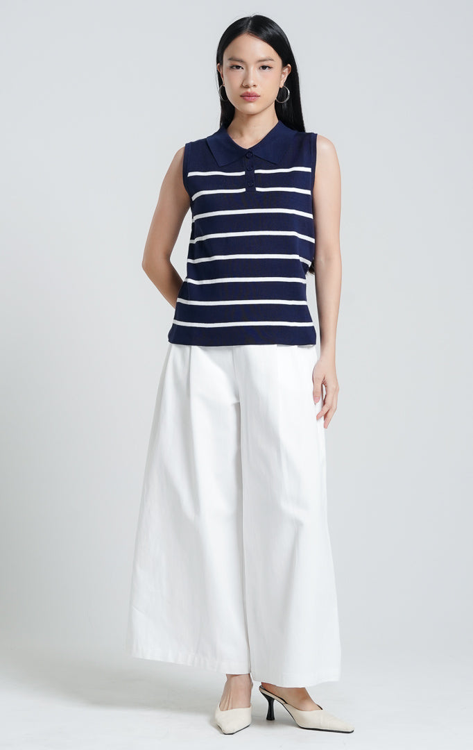 Saira Top Navy
