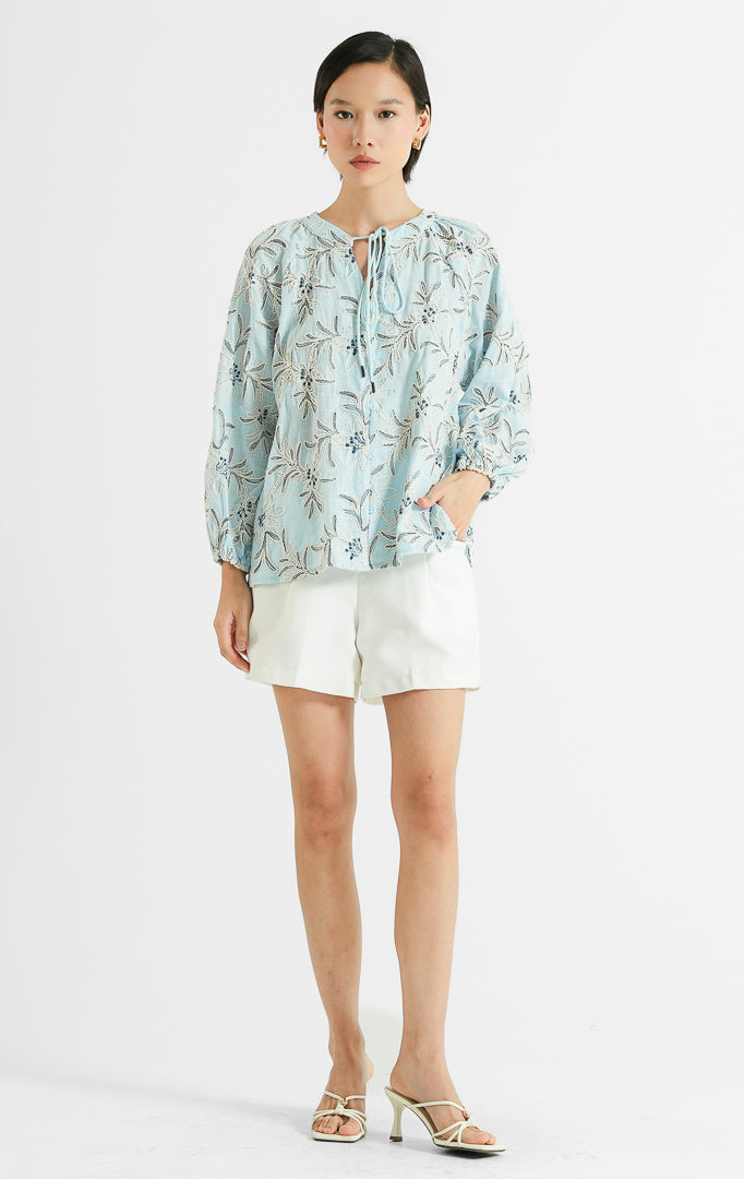 Robena Top Light Blue