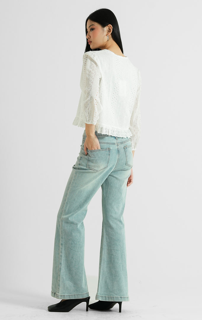 Rexana Top White
