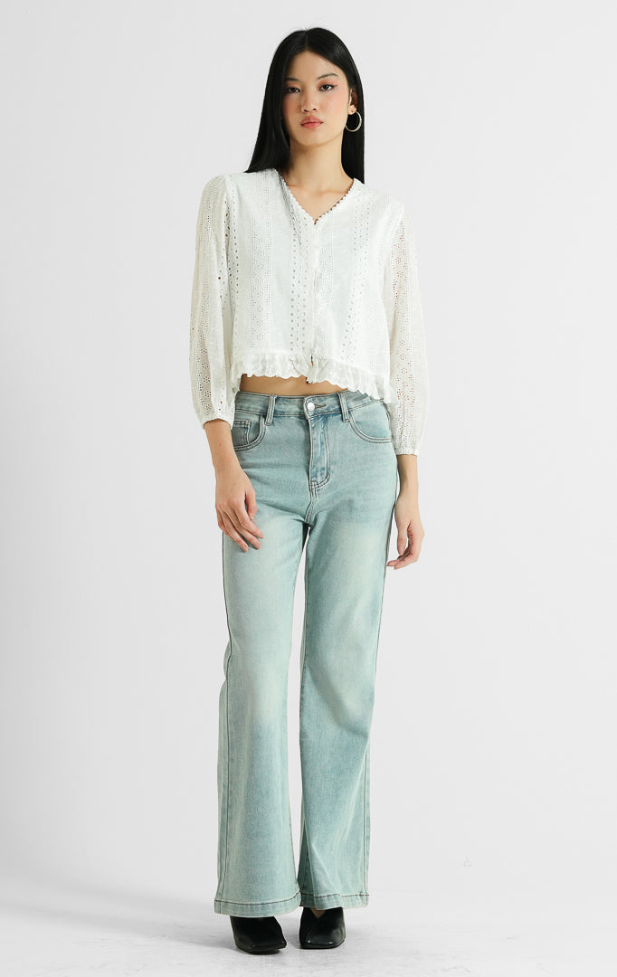 Rexana Top White