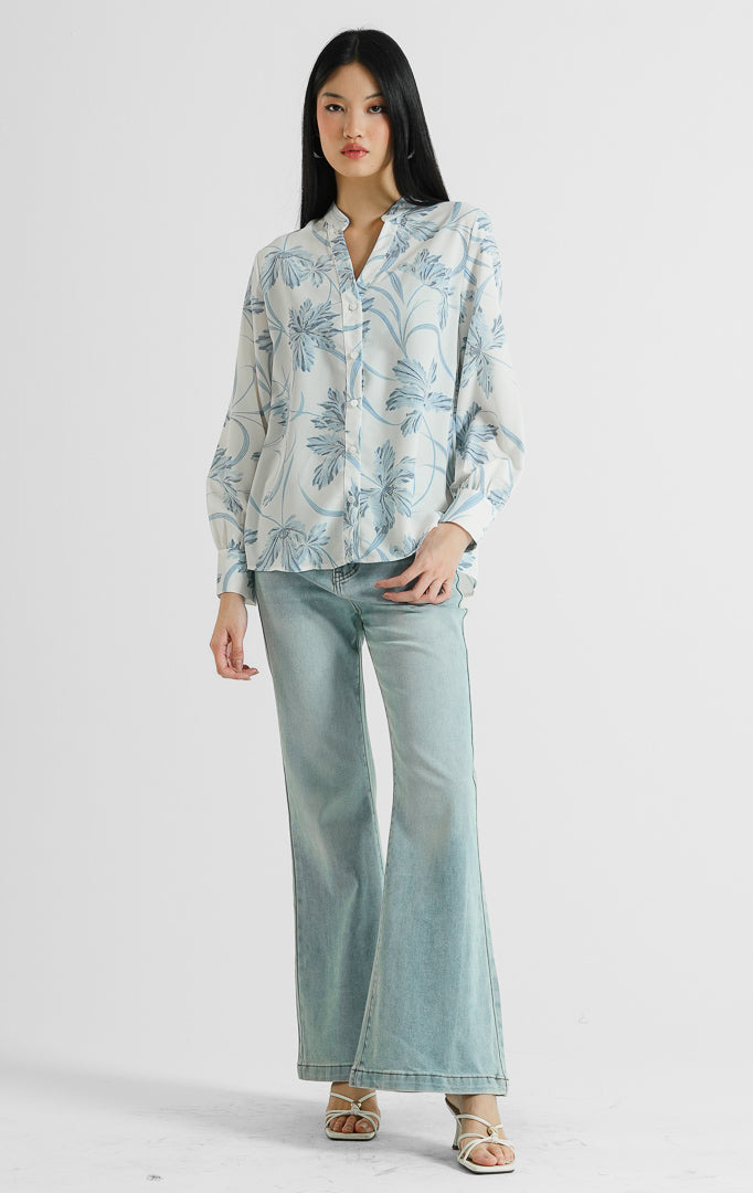 Morven Top Light Blue