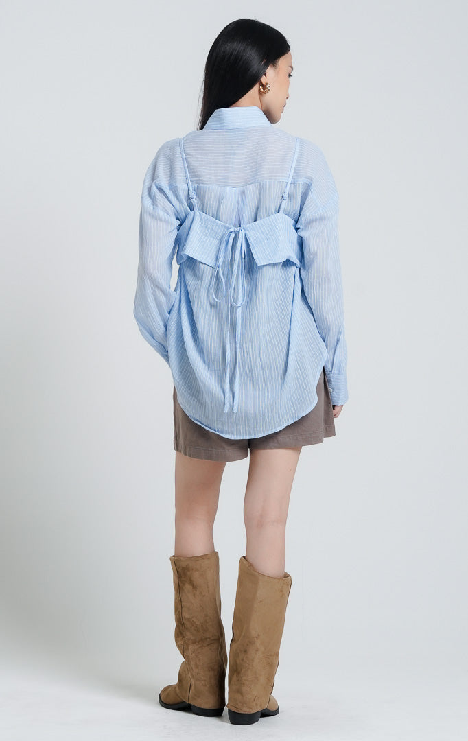 Freya Top Blue