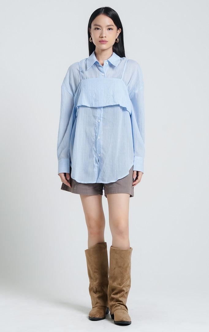 Freya Top Blue