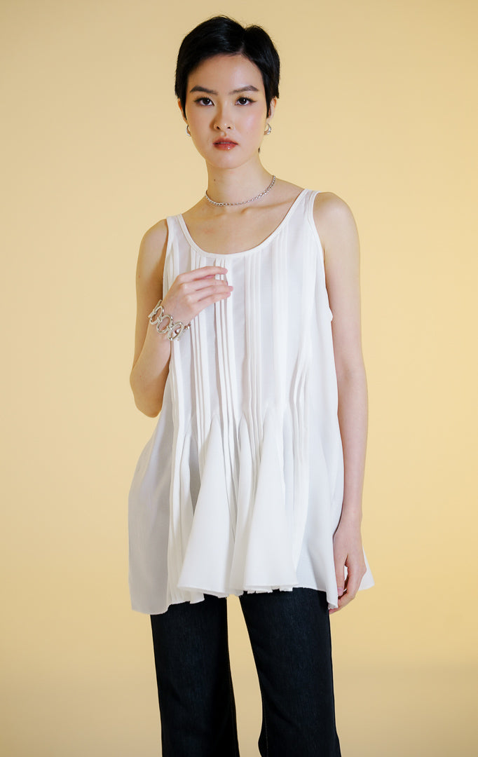 Luneth Top White