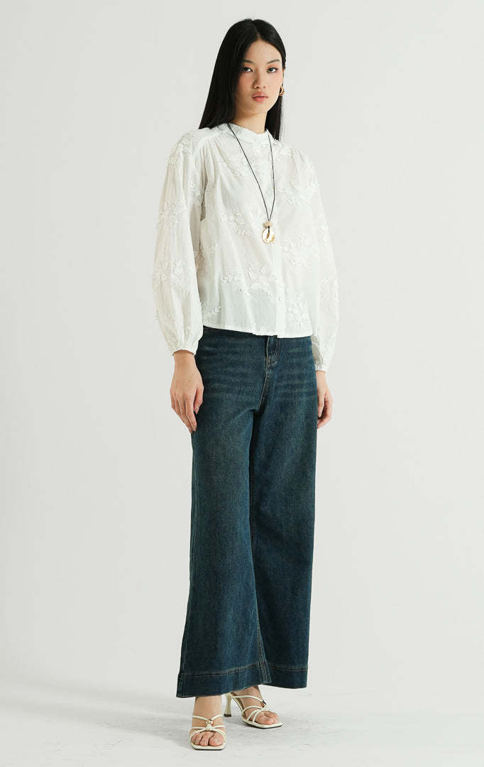 Nerine Top White